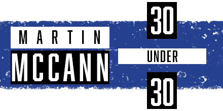 Martin McCann Named to Under Armour 30-Under-30 Team